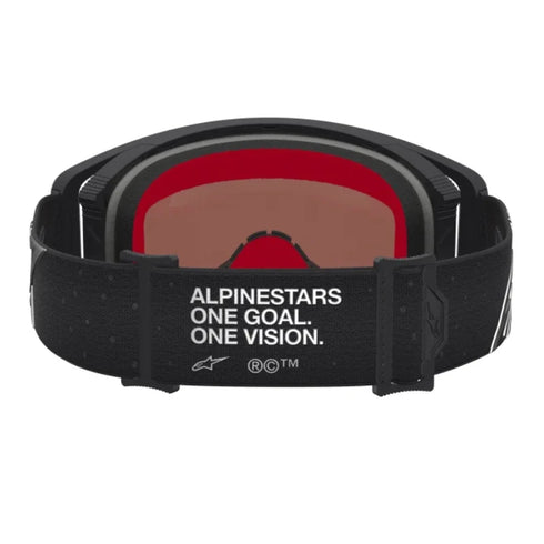 Alpinestars Supertech Vesta Goggles - Black Matt/Silver (Mirror Silver Lens) — Motorcycle Gear (image 4 of 4)
