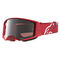 Alpinestars Supertech Vesta Goggles - Red/Chrome (Mirror Silver Lens)