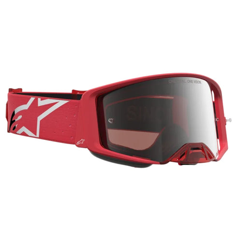 Alpinestars Supertech Vesta Goggles - Red/Chrome (Mirror Silver Lens) — Motorcycle Gear (image 3 of 4)