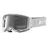 Alpinestars Vision 8 Amber Goggles - White/Silver (Mirror Silver Lens)