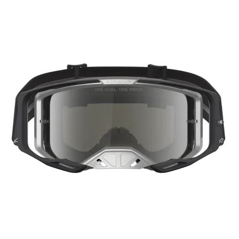 Alpinestars Vision 8 Amber Goggles - Black/Silver (Mirror Silver Lens) — Motorcycle Gear (image 2 of 4)
