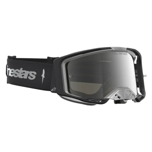 Alpinestars Vision 8 Amber Goggles - Black/Silver (Mirror Silver Lens) — Motorcycle Gear (image 3 of 4)