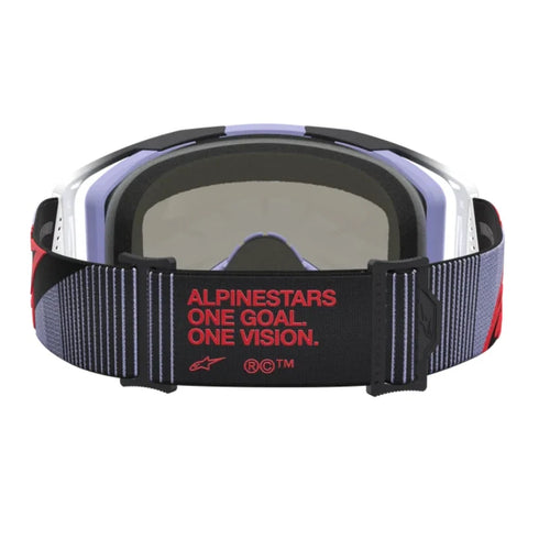 Alpinestars Vision 8 Maven Goggles - Lavender/Black (Mirror Pink Lens) — Motorcycle Gear (image 4 of 4)