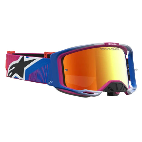 Alpinestars Vision 8 Maven Goggles - Red/Black (Mirror Red Lens) — Motorcycle Gear (image 3 of 4)