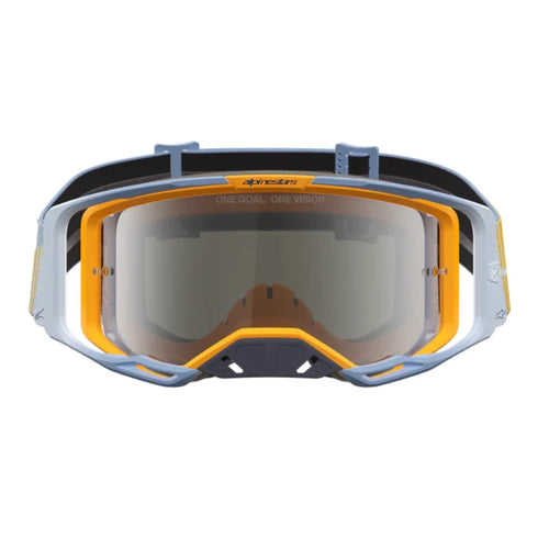 Alpinestars Vision 8 Maven Goggles - Blue/Orange (Mirror Silver Lens) — Motorcycle Gear (image 2 of 4)