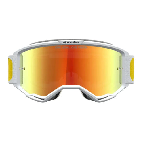 Alpinestars Vision 5 Drag Goggles - Orange/Red (Mirror Red Lens) — Motorcycle Gear (image 2 of 4)