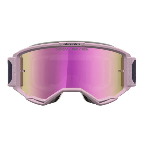 Alpinestars Vision 5 Rora Goggles - Grey/Pink (Mirror Pink Lens) — Motorcycle Gear (image 2 of 4)