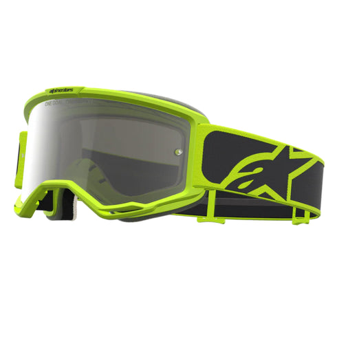 Alpinestars Vision 5 Rora Goggles - Black/Yellow (Mirror Silver Lens)