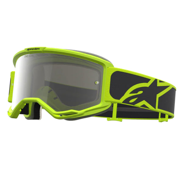 Alpinestars Vision 5 Rora Goggles - Black/Yellow (Mirror Silver Lens)