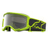 Alpinestars Vision 5 Rora Goggles - Black/Yellow (Mirror Silver Lens)