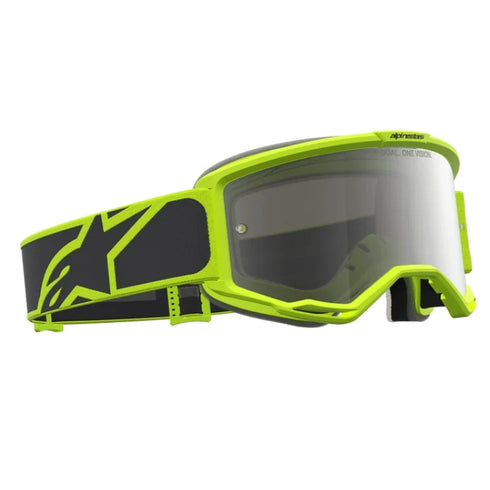 Alpinestars Vision 5 Rora Goggles - Black/Yellow (Mirror Silver Lens) — Motorcycle Gear (image 3 of 4)