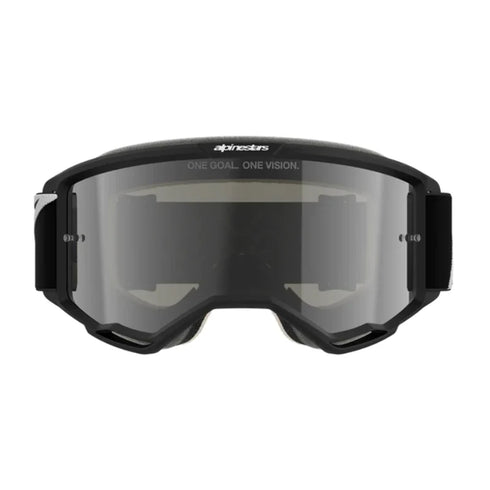 Alpinestars Vision 5 Corp 2 Goggles - Black/White (Mirror Silver Lens) — Motorcycle Gear (image 2 of 3)