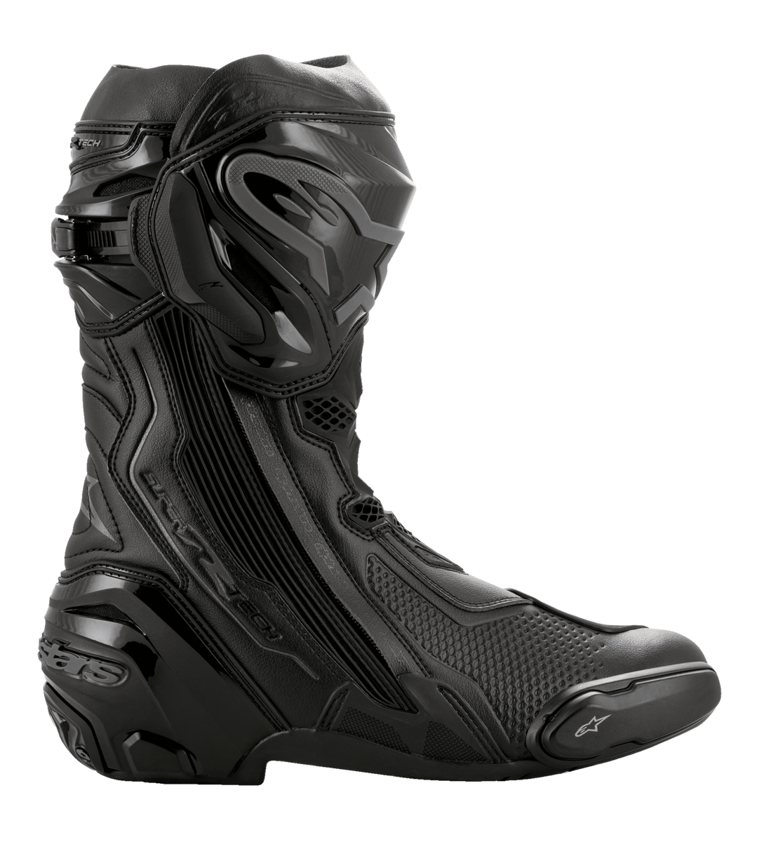 Alpinestars Supertech R Boots - Black/Black – Bike Kings