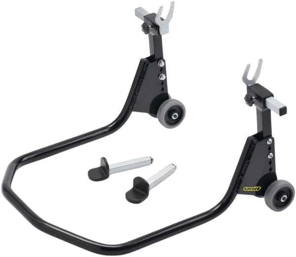Unit Road Bike Height Adjustable Rear Stand - Black