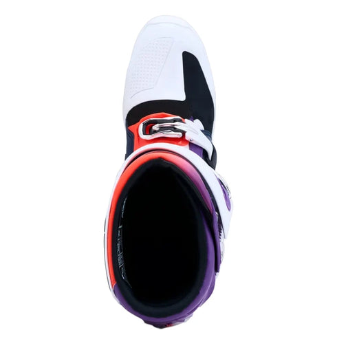 Alpinestars Tech 7 Boots - Purple/White/Dark Blue/Red Fluo — Motorcycle Gear (image 6 of 7)