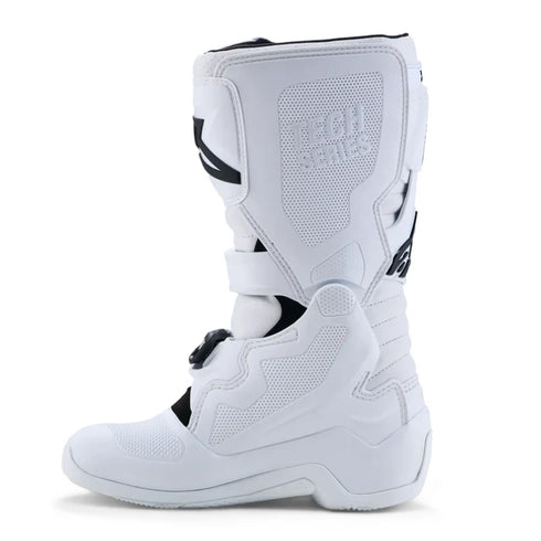 Alpinestars Youth Tech 7S Boots - White — Motorcycle Gear (image 5 of 7)