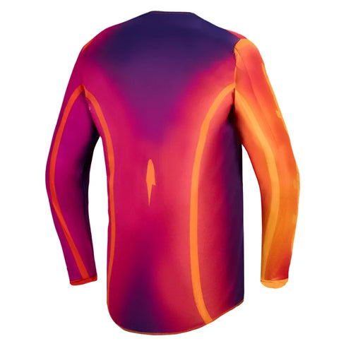 Alpinestars 2027 Fluid Kepler Jersey - Dark Purple/Orange