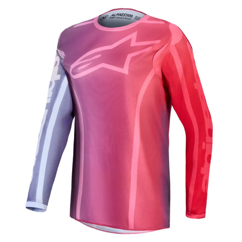 Alpinestars 2027 Stella Fluid Kepler Jersey - Purple/Rouge Red