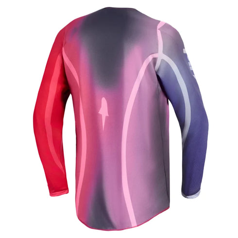 Alpinestars 2027 Stella Fluid Kepler Jersey - Purple/Rouge Red