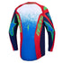 Alpinestars 2027 Fluid Drag Jersey - Blue/Navy/Fire Red/White