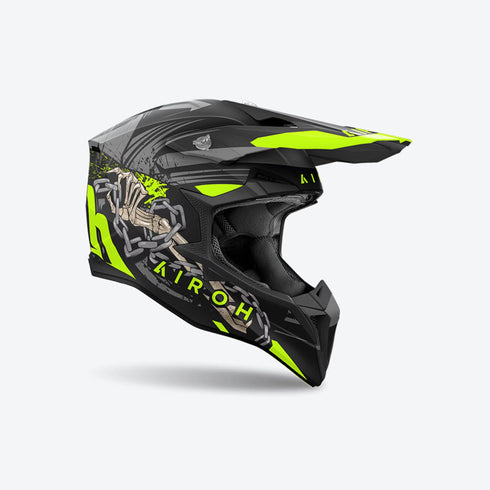 Airoh 2024 Wraaap Darkness Helmet - Matt — Motorcycle Helmets (image 3 of 3)