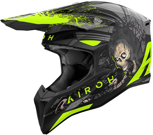 Airoh 2024 Wraaap Darkness Helmet - Matt — Motorcycle Helmets (image 1 of 3)