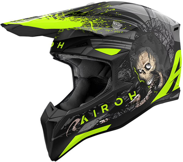 Airoh 2024 Wraaap Darkness Helmet - Matt — Motorcycle Helmets (image 1 of 3)