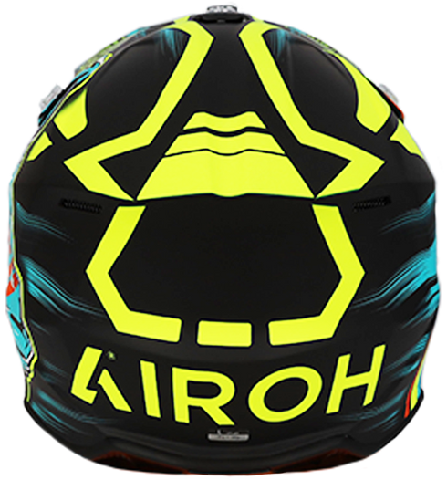 Airoh Wraaap Cyber Helmet - Yellow Matt