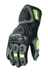 NEXO PHANTOM RACING LEATHER GLOVE - BLACK HI VIS YELLOW