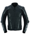 Nexo Sports Trend Leather Jacket - Black