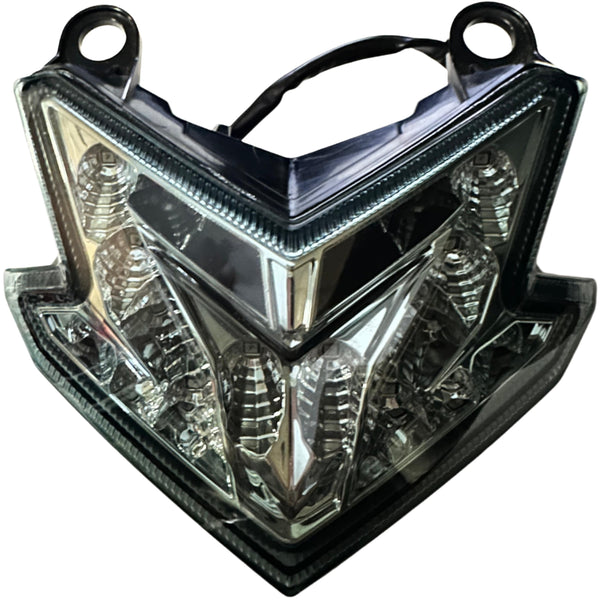 SBK Accessories Kawasaki ZX-6R/Z800 (2013-2018) Integrated Tail Light - Clear