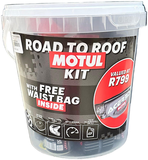 Motul Road to Roof Care Kit Bucket