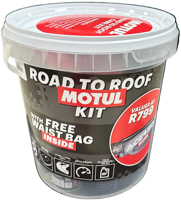 Motul Road to Roof Care Kit Bucket