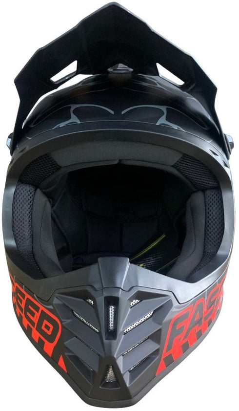 Faseed Youth FS-618 Alert Helmet - Black/Red
