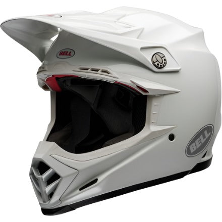 Bell Moto-9 Flex Solid Helmet - White Gloss