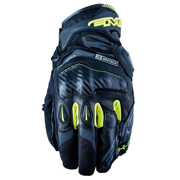 Five Gloves X-Rider Waterproof - Black/Fluo Yellow