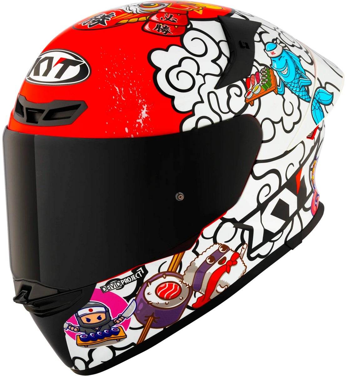 KYT TT-Revo Special Editions Helmet - Sushi Time – Bike Kings