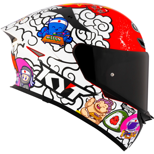 KYT TT-Revo Special Editions Helmet - Sushi Time