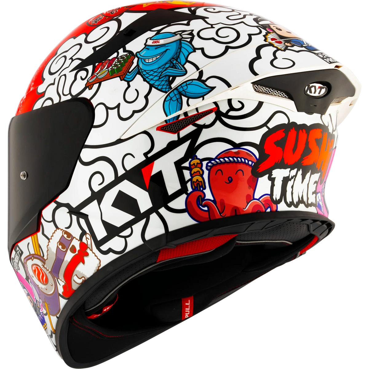 KYT TT-Revo Special Editions Helmet - Sushi Time – Bike Kings