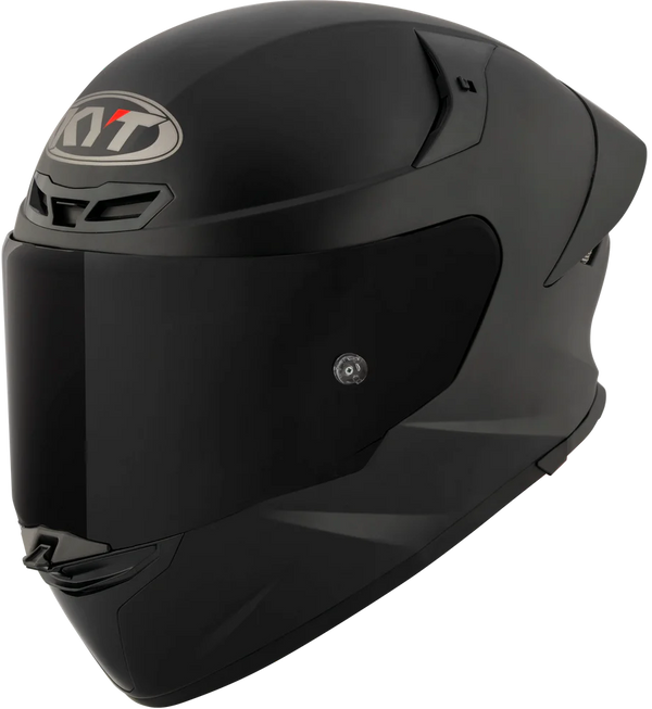 KYT TT-Revo Solid Helmet - Plain Black Matt