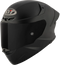 KYT TT-Revo Solid Helmet - Plain Black Matt