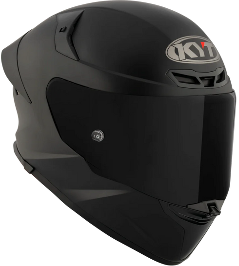 KYT TT-Revo Solid Helmet - Plain Black Matt