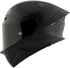 KYT TT-Revo Solid Helmet - Plain Black Matt