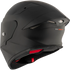 KYT TT-Revo Solid Helmet - Plain Black Matt
