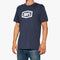 100% Icon Short-Sleeve T-Shirt - Blue