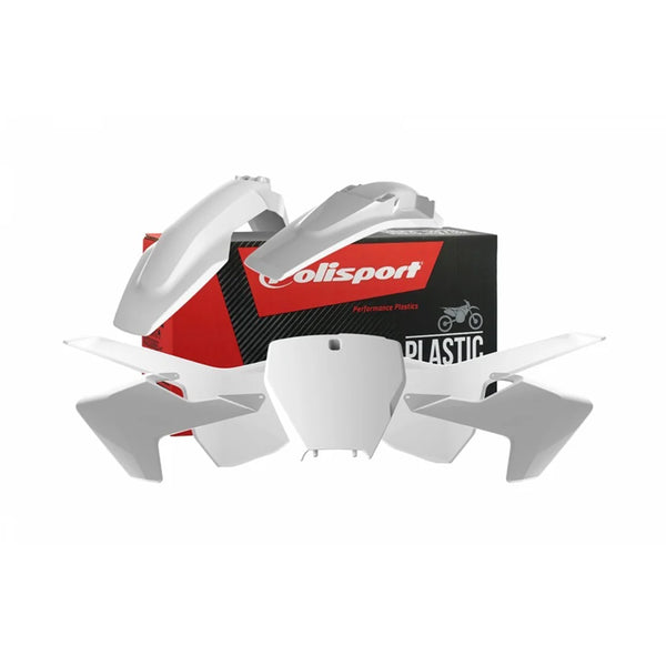 Polisport Husqvarna TC125/TC250/FC250/FC350/FC450 (2016-2018) Plastics Kit - OEM White