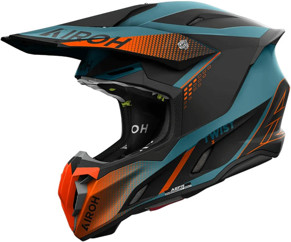 Airoh 2024 Twist 3 Shard Helmet - Orange Matt