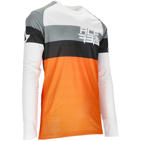 Acerbis J-Windy Three Vented MX Jersey - Orange/White