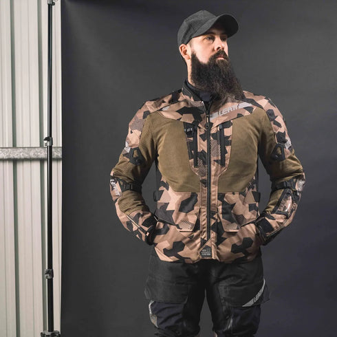 Leatt Flowtour 7.5 ADV Jacket - Desert — Motorcycle Gear (image 8 of 10)