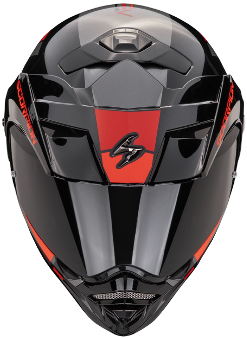 Scorpion ADX-2 Galane Helmet - Silver/Black/Red